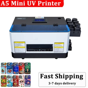 Epson L800 A5 Mini UV Printer Print Head UV Flatbed Printer For DIY Phone Case - Picture 1 of 14