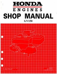 Honda GV150 Engine Shop Manual : 6688801 - Picture 1 of 1
