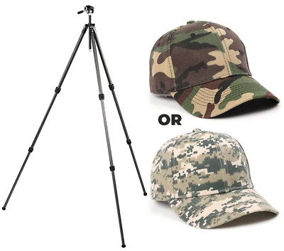 Vortex Optics Ridgeview Carbon Tripod Kit with Free Hat Bundle - Image 1 of 4