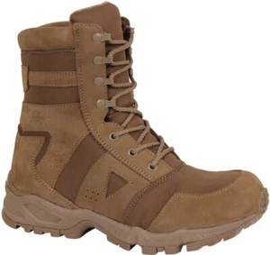 Coyote Brown AR 670-1 Mil-Spec Combat Uniform Forced Entry Tactical Boots - Picture 1 of 6