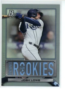 2022 Bowman Platinum Josh Lowe Renowned Rookies RC Insert #RR-7 - Picture 1 of 2