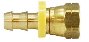 Accesorio giratorio hembra con manguera push on Midland Metal 30359 30-359 1/4"" X 1/8 - Imagen 1 de 1