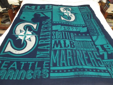 Seattle Mariner blanket Cover