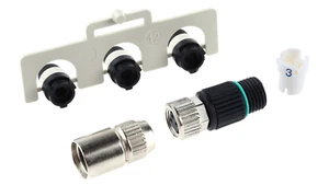 Murrelektronik Rundstecker, 3 Kontakte, Kabelmontage, M8 Stecker, Buchse - Bild 1 von 3