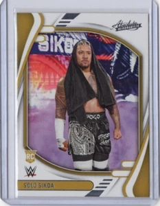 SOLO SIKOA WWE 2022 Panini Absolute Base Set RC #130 Card - Picture 1 of 2
