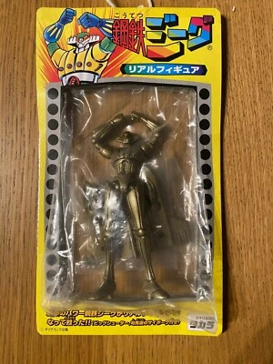 JEEG ROBOT D'ACCIAIO TAKARA Plastica Dura KOTETSU BIG SHOOTER HIROSHI Gold - Immagine 1 di 4