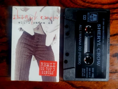 Sheryl Crow ‎- All I Wanna Do - 1994 - Remix  Single Cassette - Play Tested - Image 1 of 3