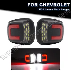 Lámpara de etiqueta de luz LED de tubo rojo para 88-00 Chevy GMC C/K 1500 2500 3500 - Imagen 1 de 10