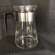 Vintage Pyrex 10-Cup Clear Glass Carafe Pot with Lid No Basket or Stem VGUC V