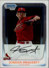 2011 (CARDINALS) Bowman Chrome Prospects #BCP183 Jordan Swagerty