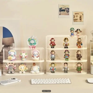 New Anime Clear Display Case Box Figurine Pocket Monster Stackable Dust Proof - Picture 1 of 6