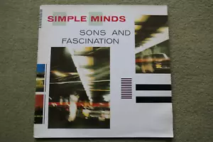 SIMPLE MINDS – SONS AND FASCINATION LP – Nr MINT UK 1981 INDIE ELECTRONICA - Picture 1 of 2