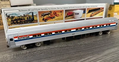 Bachmann HO Scale RTR #72205 Lighted Amfleet Coach Amtrak NIB - Image 1 of 4
