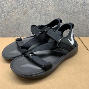 Nike Vista Sport Sandals Men 12 Straps Black White DJ6606-001 Athletic NEW