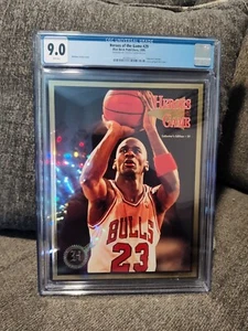 1995 Heroes Of The Game Gold #29 Michael Jordan CGC 9.0 2125/7500 - Picture 1 of 2