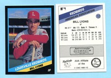 1988 CMC Minor League - Louisville Redbirds  -Bill Lyons -  Box 193