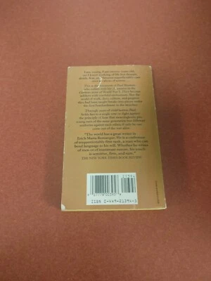 All Quiet on the Western Front-Erich Maria Remarque  PB - Image 1 of 2