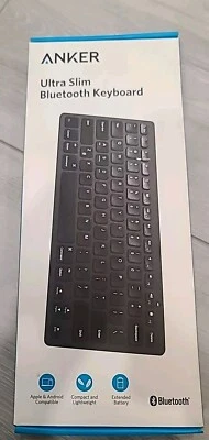 Anker Ultra Compact Bluetooth Keyboard Black A7726 - Image 1 of 4