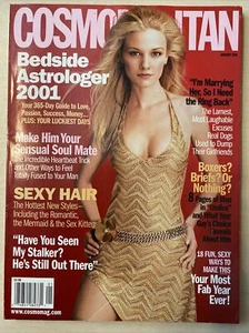 Cosmopolitan Fashion Magazine January 2001 Hollyanne Jordana Brewster Vg+ NrMnt - Picture 1 of 2