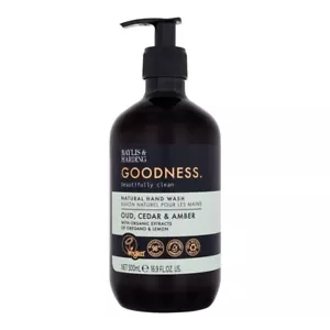 Baylis & Harding Goodness Oud, Cedar & Amber Natural Liquid Hand Soap 500ml - Picture 1 of 1