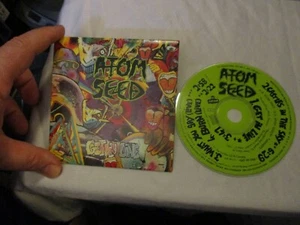 ATOM SEED GET IN LINE +3 (2 LIVE TRACKS) USA PROMO CD + SLEEVE BRUCE DICKINSON - Picture 1 of 6