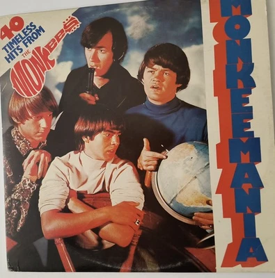 MONKEES «Monkeemania» виниловый двойной складной альбом EMI австралийский выпуск - Изображение 1 из 4