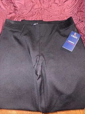 Chaps Mujer Negro Pull On Leggings Pierna Delgada Lateral Cintura Elástica Elastizada Talla M Foto 1 de 4