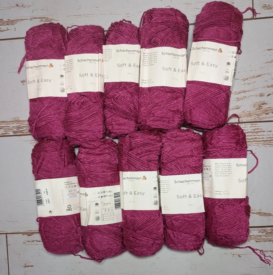 1kg 10x100g Schachenmayr Soft & Easy Farbe 31 - Bild 1 von 2