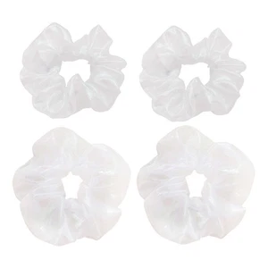 4 Pcs Mesh Hair Ring Ties Miss Gauze Girl Ponytail Holders - Picture 1 of 12