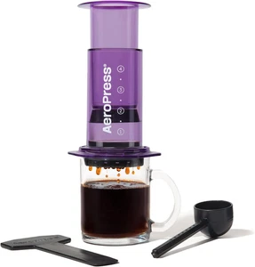 Clear Viola – Macchina per Caffè 3 in 1: Combina French Press Ed Espresso – Caff - Foto 1 di 12