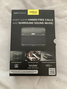 Haut-parleur de voiture sans fil Bluetooth FM Jabra Freeway HFS100 *neuf jamais ouvert* - Photo 1 sur 5
