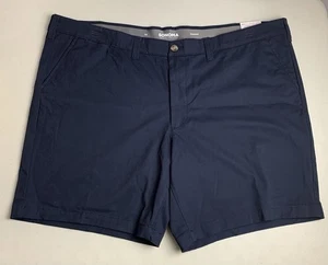 Sonoma Herren Shorts Gr. 52 Blau Flexwear Big And Tall Stretch Stoff Neu Neu mit Etikett - Bild 1 von 15