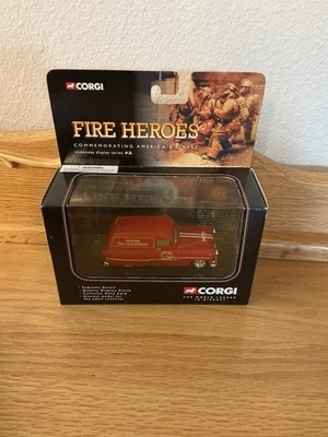Corgi Fire Heroes CS90014 1953 Pontiac Van Newark F.d. 2002 Die Cast - Image 1 of 2
