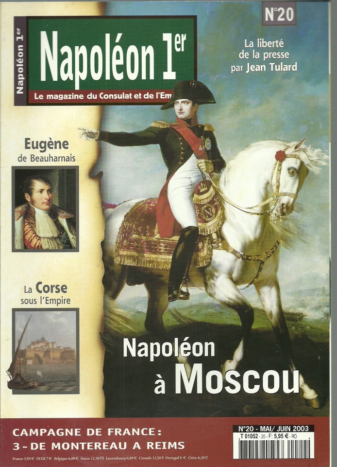 Napoléon 1er le magazine du consulat et de l'empire n°20 Moscou - Photo 1/1