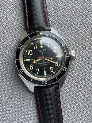 Vintage Vostok Amphibia Military  Antimagnetic Soviet Men's Wristwatch - Image 1 of 4
