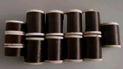 Belding Corticelli #5285 SANKA BROWN Silk Pure Thread Size A 12pc Lot - Image 1 of 2