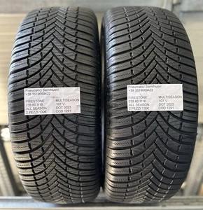 2 PNEUMATICI USATI FIRESTONE MULTISEASON 235 60 R 18 107V DOT 2023 - Foto 1 di 21