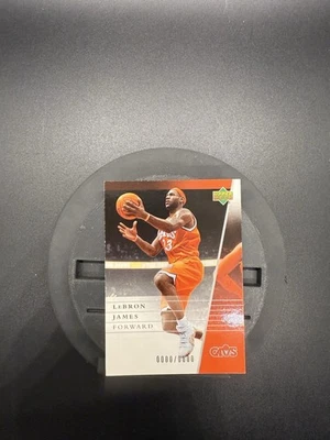 2006-07 Upper Deck Opti Free ERROR? Lebron James 0000/0000 NM #3 Cleveland Cavs - Image 1 of 3