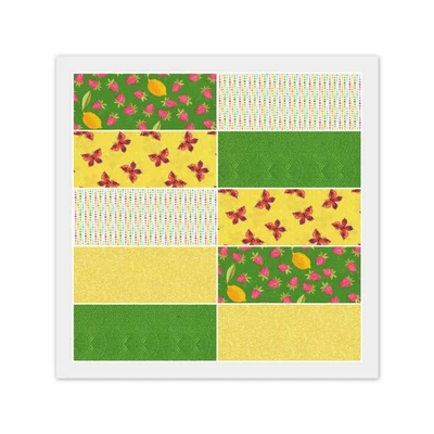 10 Fat Quarters, Cori Dantini's SUMMER LOVE Collection, 100% Cotton Fabric - Image 1 of 4