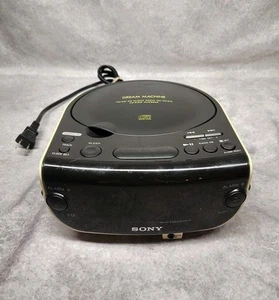 Sony Dream Machine AM FM CD 2 Alarm Clock Radio ICF-CD815 Tested OEM Genuine  - Picture 1 of 2