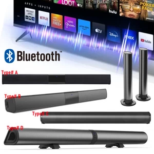 Wireless Surround Sound Bar 4 Speaker System BT Subwoofer TV Home Theater Remote - Picture 1 of 62