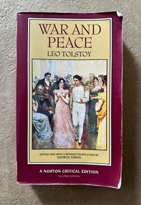 LEO TOLSTOY War and Peace - Second Edition | 1996 Norton Critical Paperback - Picture 1 of 6
