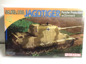 Dragon 1:72 Jagdtiger Porsche Production with Zimmerit Sd.Kfz.186 - Picture 1 of 2