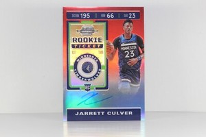 2019-20 PANINI TIMBERWOLVES ROOKIE /149 AUTO JARRETT CULVER #116 (BB4) 