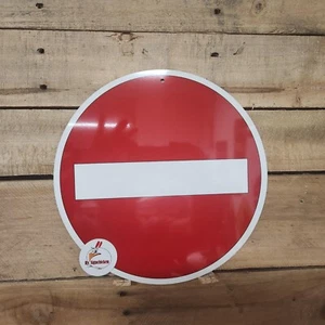 SIGNO DE STOP EUROPEO - Réplica, SIGNO DE ALUMINIO - 11,75", cueva, decoración - Imagen 1 de 1