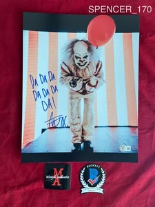 FOTO 11x14 firmada por Spencer Charnas Ice Nine Kills! BECKETT BIENVENIDO A HORRORWOOD - Imagen 1 de 11