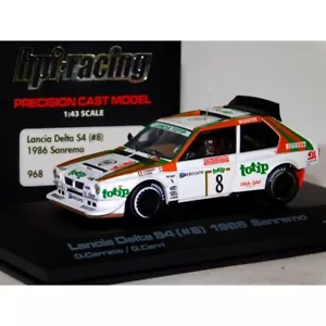 LANCIA DELTA S4 #8 CERRATO / CERRI SANREMO 1986 HPI 968 1:43 - Picture 1 of 1