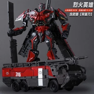 Baiwei TW1024 Heroes of Fire-Deluxe Edition Fire Truck Deformation Toy Model - Picture 1 of 6
