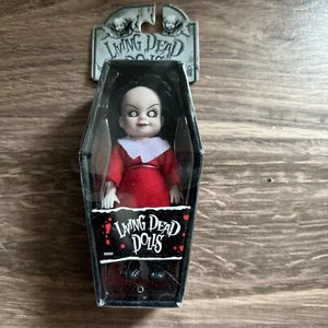 Mezco Living Dead Dolls Mini Sin Figur Figur Horror rot Kleid Halloween Gothic - Bild 1 von 2