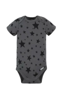 MODERN MOMENT BY GERBER BODY BEBÉ NIÑO GRIS Y ESTRELLA TALLA 0 - 3M NUEVO CON ETIQUETAS Foto 1 de 3